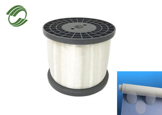 0.15mm PP Monofilament Yarn Screen Fabric Printing Clear Monofilament
