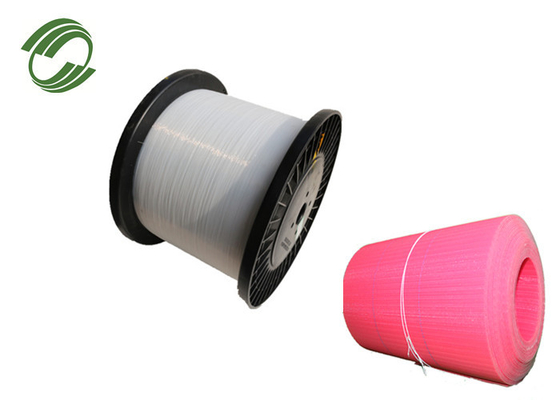 0.3mm 0.5mm Spiral Dry Belt Polyester Monofilament Yarn Heat Setting Stable