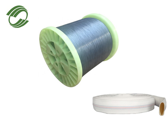 Durable Industrial Polyester Yarn 18-30% Elongation For 2.5 Inch 10 Bar 15M Lined Fire Hose