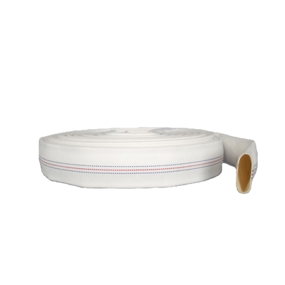 Durable Industrial Polyester Yarn 18-30% Elongation For 2.5 Inch 10 Bar 15M Lined Fire Hose